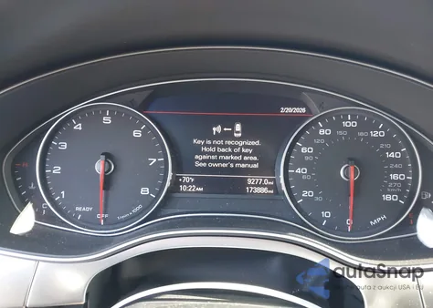 2016 Audi A7 3.0T Premium Plus z USA, uszkodzony, nr VIN WAU2GAFC2GN013743